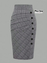 Saia Lápis Plissada Plus Size Saias Plus Size