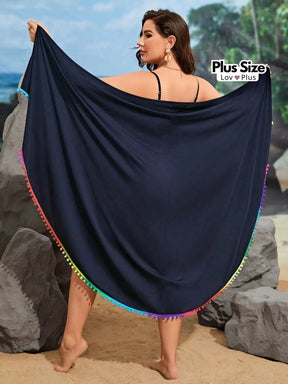 Saída de Praia Moderna Plus Size Saídas de Praia Plus Size