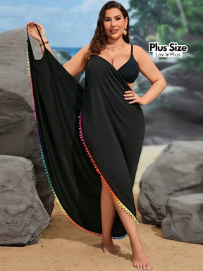 Saída de Praia Moderna Plus Size Saídas de Praia Plus Size