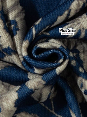 Suéter Leve Estampado Plus Size - Tags: Suéter Plus Size