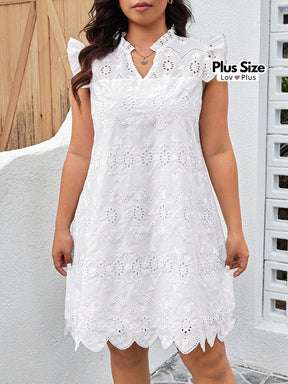 Vestido Branco Nuvem Plus Size Vestidos Plus Size