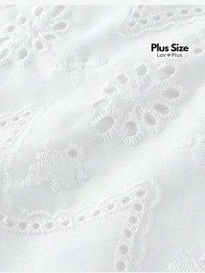 Vestido Branco Nuvem Plus Size Vestidos Plus Size