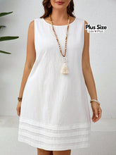Vestido Branco Plus Size 100% Algodão Vestidos Plus Size