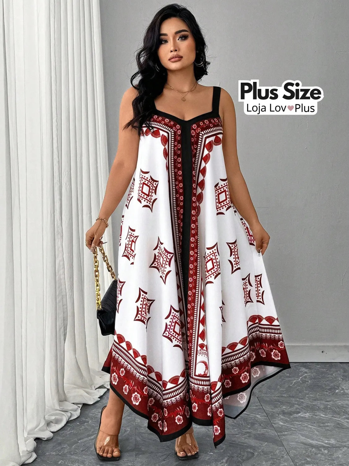 Vestido Plus Size Indiano Longo Vestidos Plus Size