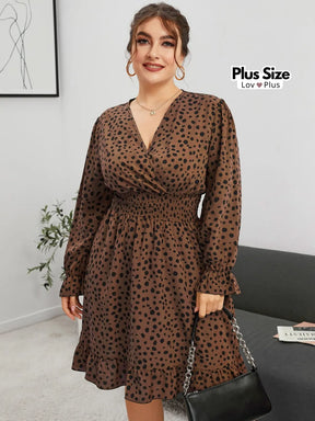 Vestido Solto com Cintura Marcada Plus Size Vestidos Plus Size
