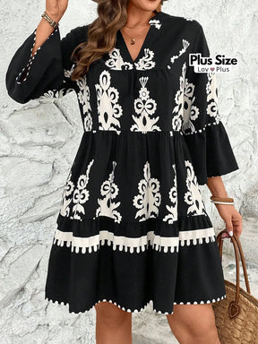 Vestido Solto Plus Size Boho Chic Vestidos Plus Size